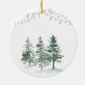 Onze eerste kerstboomversiering keramisch ornament (Achterkant)