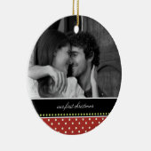 Onze eerste kerstboomversieringen keramisch ornament (Rechts)