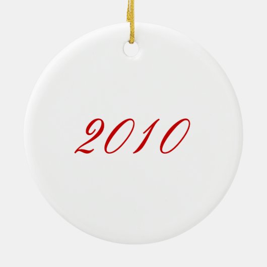 Onze eerste kerstboomversieringen keramisch ornament (Achterkant)