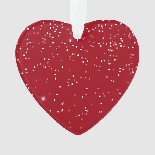 Onze eerste kerstbruiloft foto-hart ornament (achterkant)