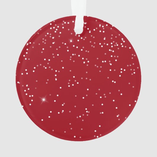 Onze eerste kerstbruiloft foto ornament (achterkant)