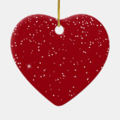 Onze eerste kerstbruiloft Ornament Heart RSG (Achterkant)