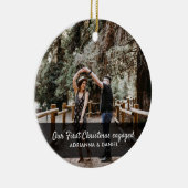 Onze eerste kerstcadeaufoto voor het script: keramisch ornament (Rechts)