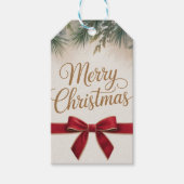 Onze Eerste Kerstcadeautag Cadeaulabel (Voorkant)