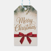 Onze Eerste Kerstcadeautag Cadeaulabel (Achterkant)