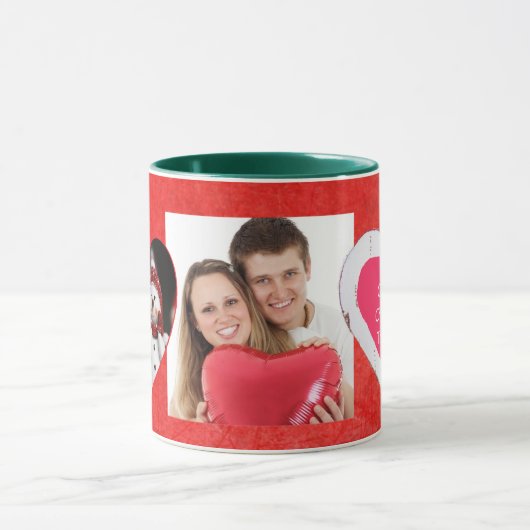 Onze eerste kerstcadeautjes in combinatie met koff mok (Midden)