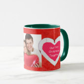 Onze eerste kerstcadeautjes in combinatie met koff mok (Voorkant rechts)