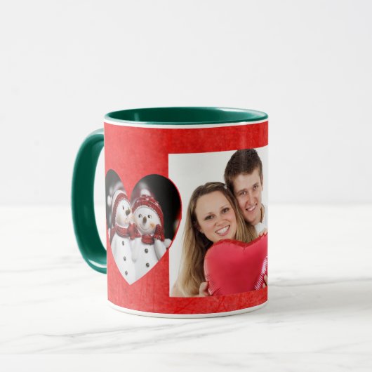 Onze eerste kerstcadeautjes in combinatie met koff mok (Voorkant links)