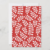 Onze eerste kerstfeestdag fotokaart feestdagenkaart (Achterkant)