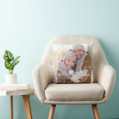 Onze eerste kerstfeestdag met twee kanten kussen (Stoel)