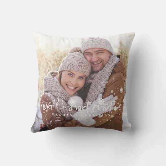 Onze eerste kerstfeestdag met twee kanten kussen (Achterkant)