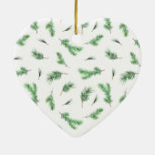 Onze eerste kerstfoto keramisch ornament (Achterkant)