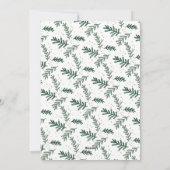 Onze eerste kerstfoto met handschrift Pas getrouwd Feestdagenkaart (Achterkant)