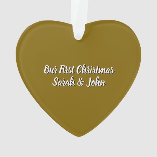 Onze eerste kerstfoto ornament (achterkant)