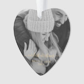 Onze eerste kerstfoto ornament (voorkant)