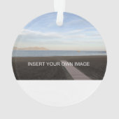 Onze eerste kerstfoto ornament (achterkant)