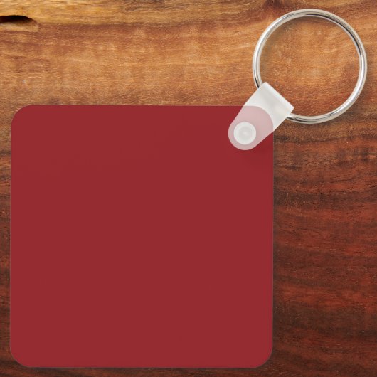 Onze eerste kerstfoto Pas getrouwd Sleutelhanger (Achterkant)