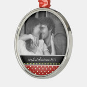 Onze eerste kerstkeepaardse Ornamenten (Links)