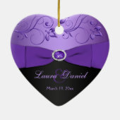 Onze eerste kerstkeepaardse versiering keramisch ornament (Achterkant)