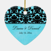 Onze eerste kerstkeepaardse versiering keramisch ornament (Achterkant)