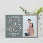 Onze eerste kerstman, de heer en mevrouw Kerstmis, (Staand voorkant)