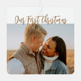 Onze eerste kerstman, de heer en mevrouw Metal Orn Metalen Ornament