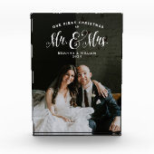 Onze eerste kerstman, Mrs. en Mrs. Foto Blo. (Voorkant)