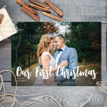 Onze eerste kerstminimalistische H-foto