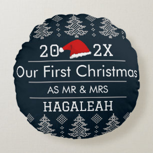 Onze eerste Kerstmis als de heer en mevrouw de Pas Rond Kussen