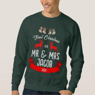 Onze eerste Kerstmis als de heer en mevrouw de Pas Trui