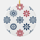 Onze eerste Kerstmis als de heer en mevrouw. Keramisch Ornament (Achterkant)