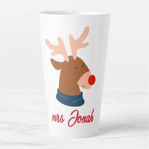 Onze eerste Kerstmis als de heer en mevrouw Pas ge Latte Mok
