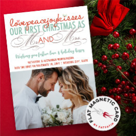Onze eerste Kerstmis als de heer & mevrouw Foto Ma