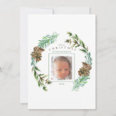 Onze eerste kerstmis als grootouders die naar de f kaart (Voorkant)