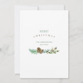 Onze eerste kerstmis als grootouders die naar de f kaart (Achterkant)