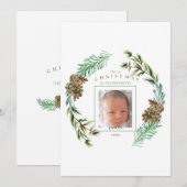 Onze eerste kerstmis als grootouders die naar de f kaart (Voorkant / Achterkant)