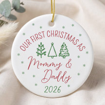 Onze Eerste Kerstmis Als Mamma en Papa