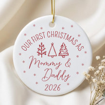Onze Eerste Kerstmis Als Mamma en Papa