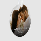 Onze Eerste Kerstmis Als Meneer & Mevrouw (Of Ande Ornament (voorkant)