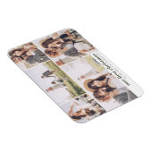 Onze eerste Kerstmis als Mr. en Mrs. Foto Kerstmis Magneet (Rechterzijde)