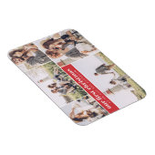 Onze eerste Kerstmis als Mr. en Mrs. Foto Kerstmis Magneet (Rechterzijde)