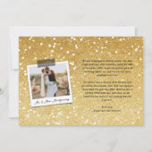 Onze eerste Kerstmis als Mr. en Mrs. Foto Wedding Feestdagenkaart (Achterkant)