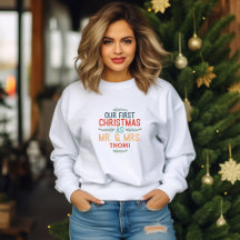 Onze Eerste Kerstmis als Mr en Mrs.