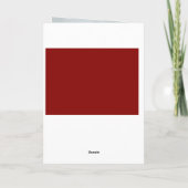 Onze Eerste Kerstmis als Mr & Mrs | Pas getrouwd F Feestdagen Kaart (Achterkant)