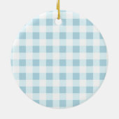 Onze eerste Kerstmis grootouders groene bomen scha Keramisch Ornament (Achterkant)