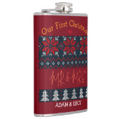 Onze eerste Kerstmis, Mr. en Mrs. /Couple newlywed Heupfles (Rechts)