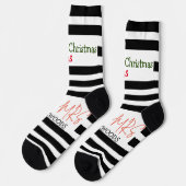 Onze eerste Kerstmis, Mr. en Mrs. /Couple newlywed Sokken (Links)