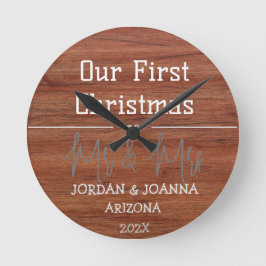 Onze eerste Kerstmis, Mr. en Mrs. nieuwhout Ronde Klok