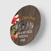 Onze eerste Kerstmis, Mr. en Mrs. nieuwhout Ronde Klok (Hoek)