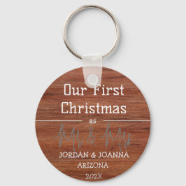 Onze eerste Kerstmis, Mr. en Mrs. nieuwhout Sleutelhanger